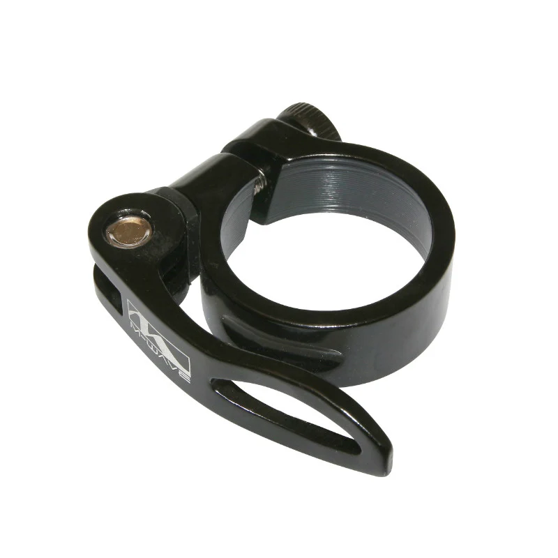 Collier Serrage Tige De Selle Rapide Alu Noir Diam 31,8 mm