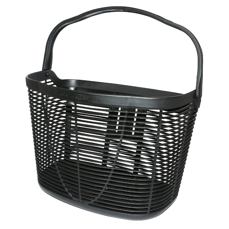 Panier Avant Plastique Klickfix Lamello 18L Noir (39X28X28 cm) - Vendu Sans Fixation