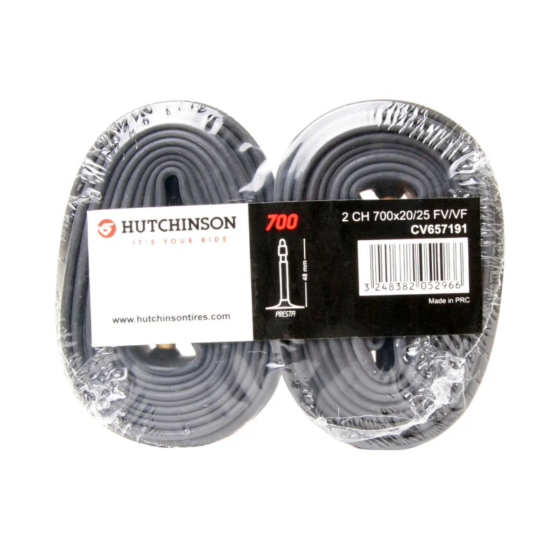 Chambre A Air Vélo 26 X 1.70-2.35 Hutchinson Valve Standard 40 mm (Vendu Par Lot De 2)