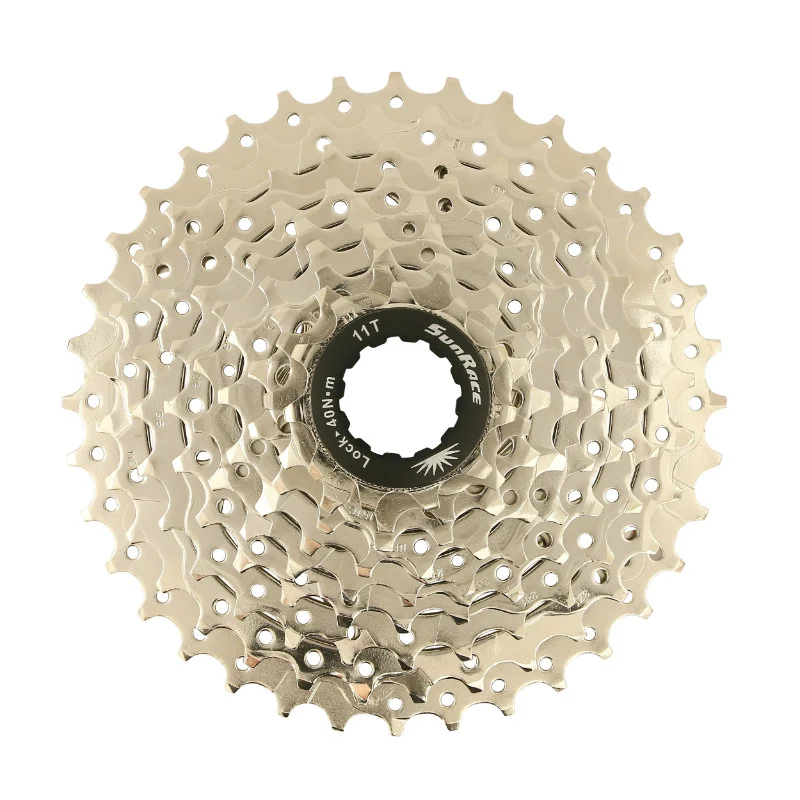 Cassette 9V. Sunrace M98 11-36 VTT Pour Shimano Nickel (Livre En Boite) (11-13-15-18-21-24-28-32-36)