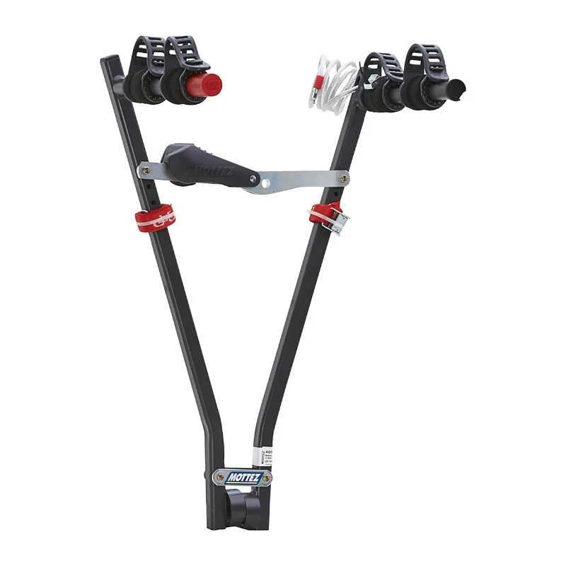 Porte Vélo D'Attelage Suspendu Jupiter Pour 2 Vélos Avec Emplacement (Livre Avec Antivol) (Fixation Rapide Sur Boule) - Homologué-
