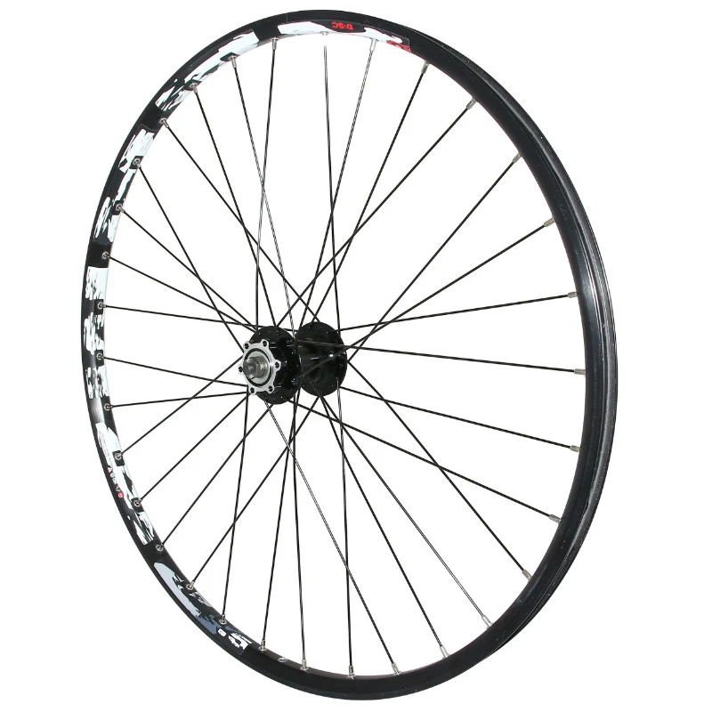 Roue VTT Disque Blocage 27.5" Karma Avant Noir Moyeu Velox 6 Trous 32 Rayons Jante 21C 32 Rayons Jante 21C