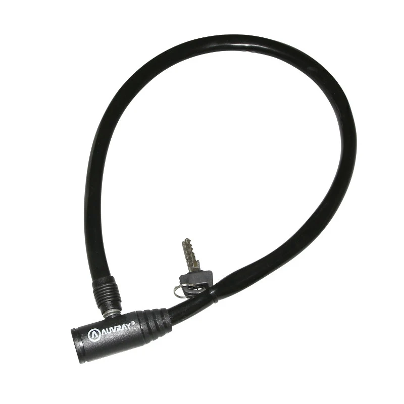 Antivol Vélo Câble A Clé Auvray Diam 5 mm L 65 cm