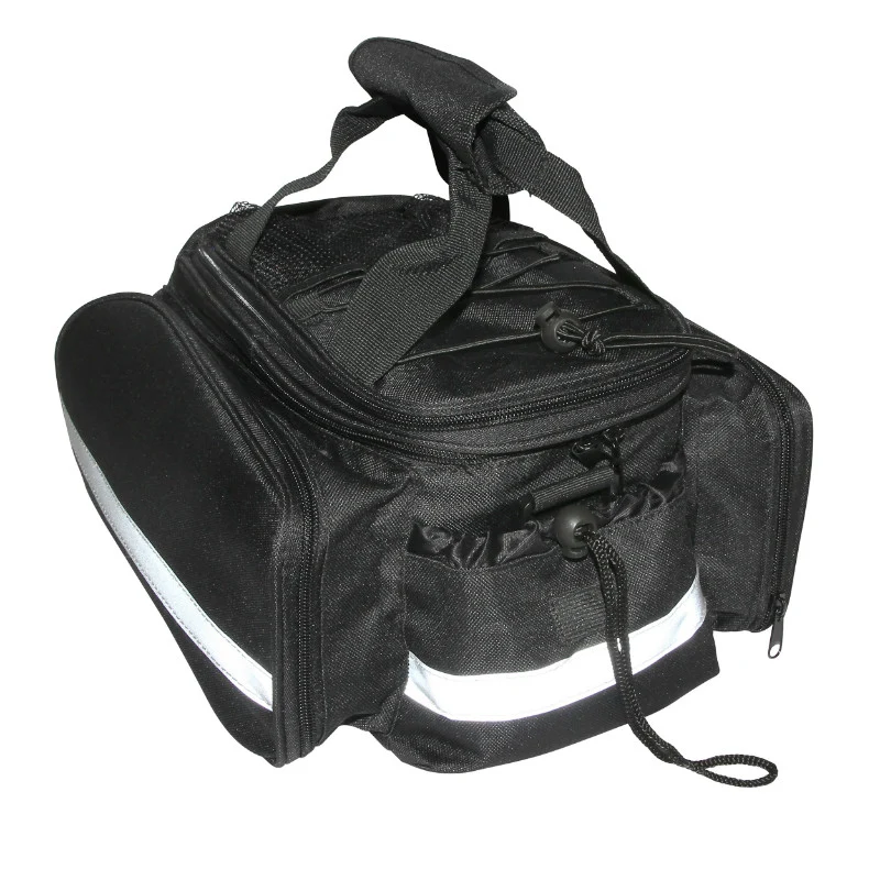 Sacoche Arrière Vélo A Pont Newton N1 Fixation Porte Bagage Avec Sacoches De Chaque Cote Waterproof Par Velcros (L 30 cm X L 17 cm X H 13 cm)
