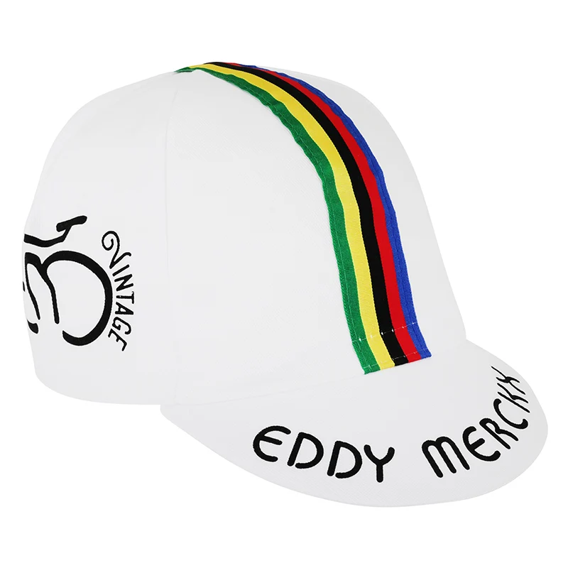 Casquette Vintage Merckx Champion Du Monde Blanc