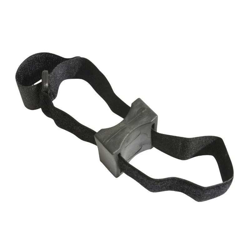 Clip Fixation Bombe Anti-Crevaison Avec Bande Velcro 30 cm