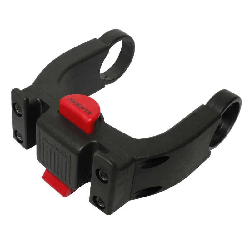 Fixation De Panier Avant Klickfix VAE-E-Bike Sur Cintre Diam 22-26 mm +31.8 mm - Largeur Entre Colliers 78 mm(Vendu A L'Unite)