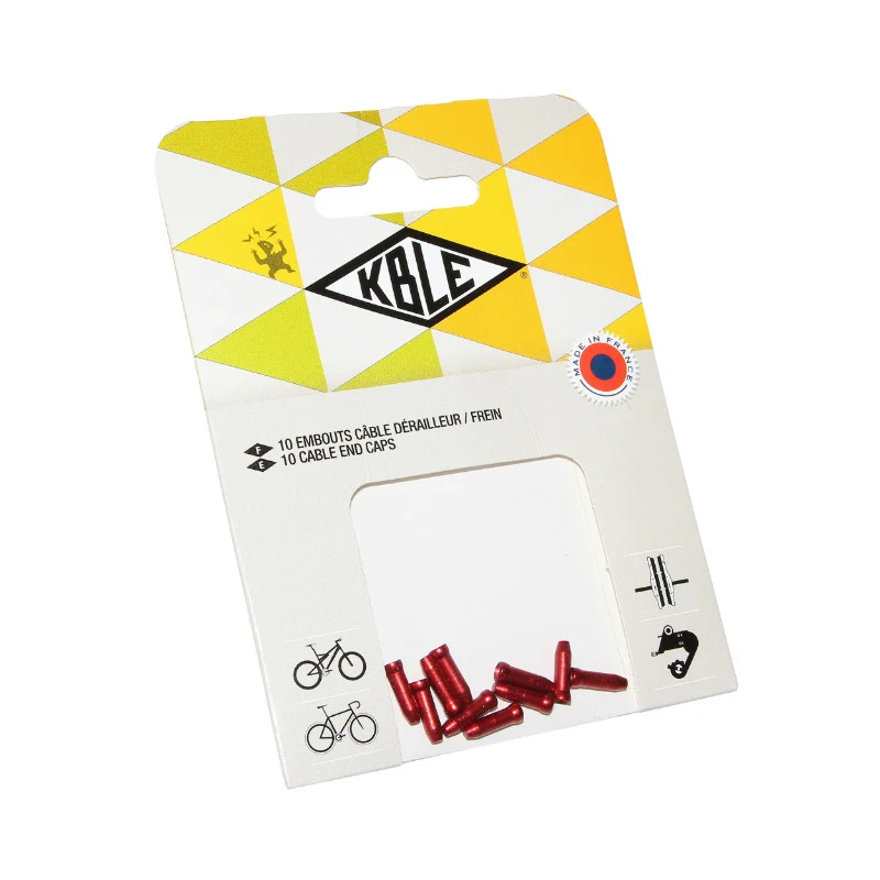 Embout Câble Rouge (Sachet De 10 Pieces)