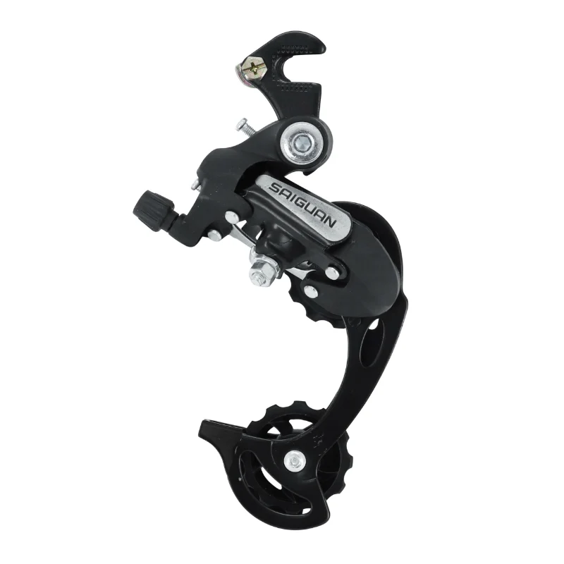 Dérailleur VTT Arrière P2R Saiguan 6-7V. Chape Longue Avec Patte Type Ty300 (Compatible Shimano)