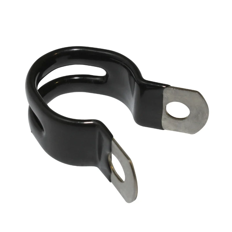 Collier De Porte Bagage - Garde Boue P2R Alu Noir Diam. 20 mm (Sachet De 10 Pieces)