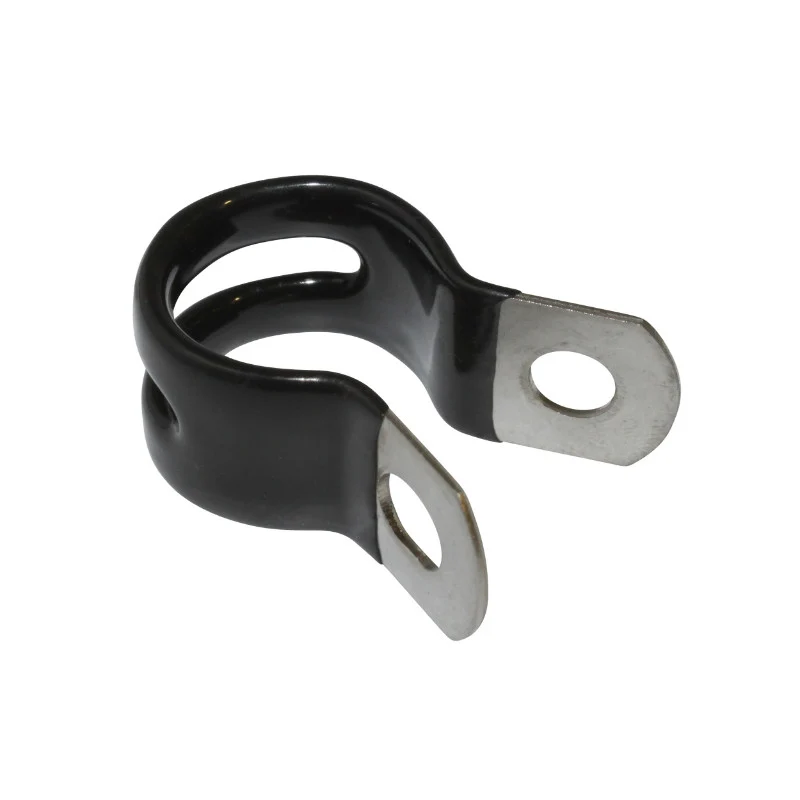 Collier De Porte Bagage - Garde Boue P2R Alu Noir Diam. 16 mm (Sachet De 10 Pieces)