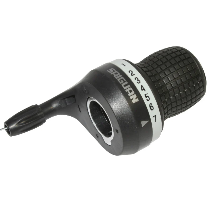 Manette VTT P2R Droite Gripshift Indexe 7V. - Poignée Tournante