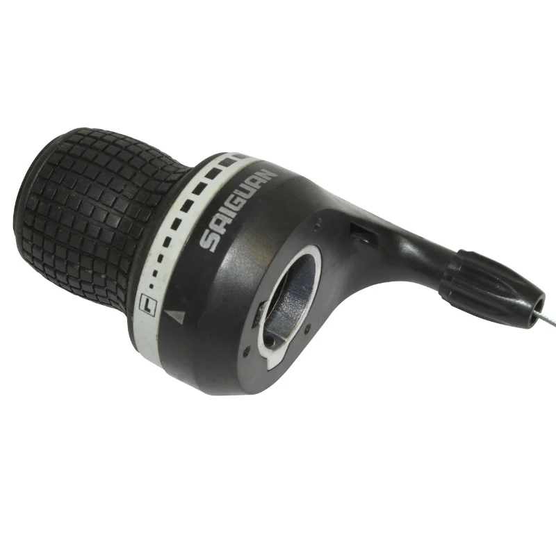 Manette VTT P2R Gauche Gripshift Friction 3V. - Poignée Tournante