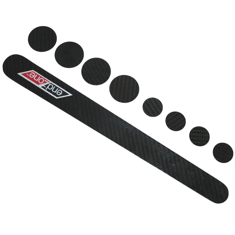 Protection Cadre P2R S1 Autocollant Carbone (Planche De 8 Pieces)
