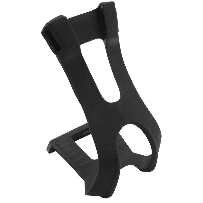 Cale Pied VTT Newton Résine Noir Pour Courroie (Paire)