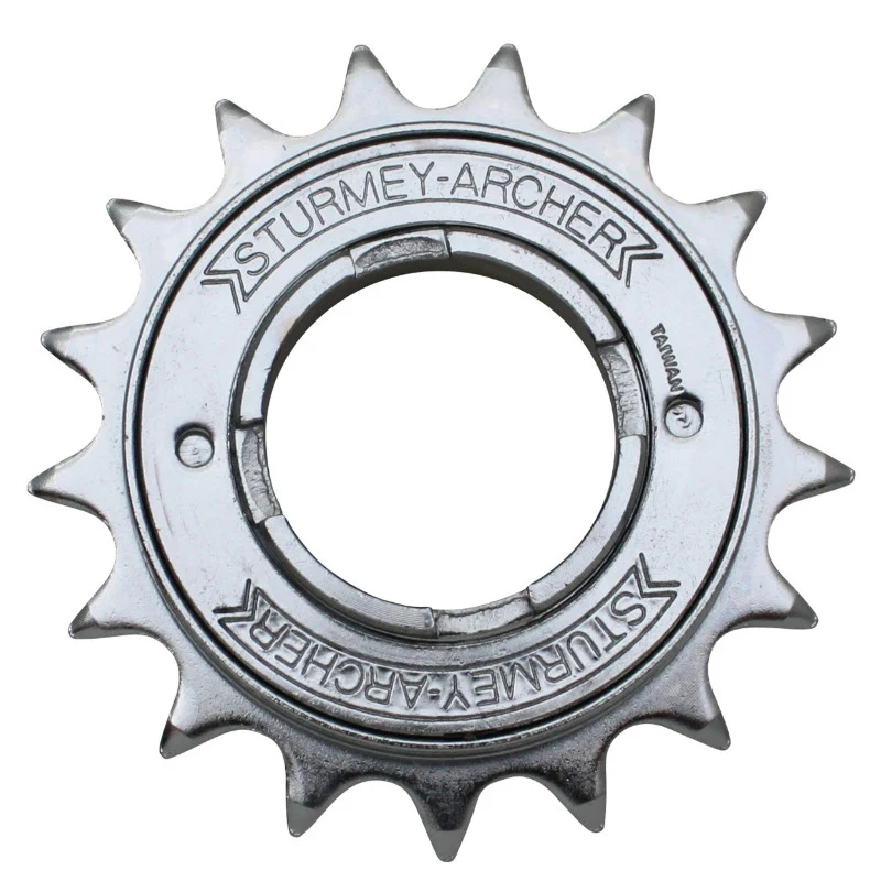 Roue Libre 1V. Sunrace - Sturmey Archer 17D. Argent Chaîne 3.30 - 1-2"X1-8" (En Boite)