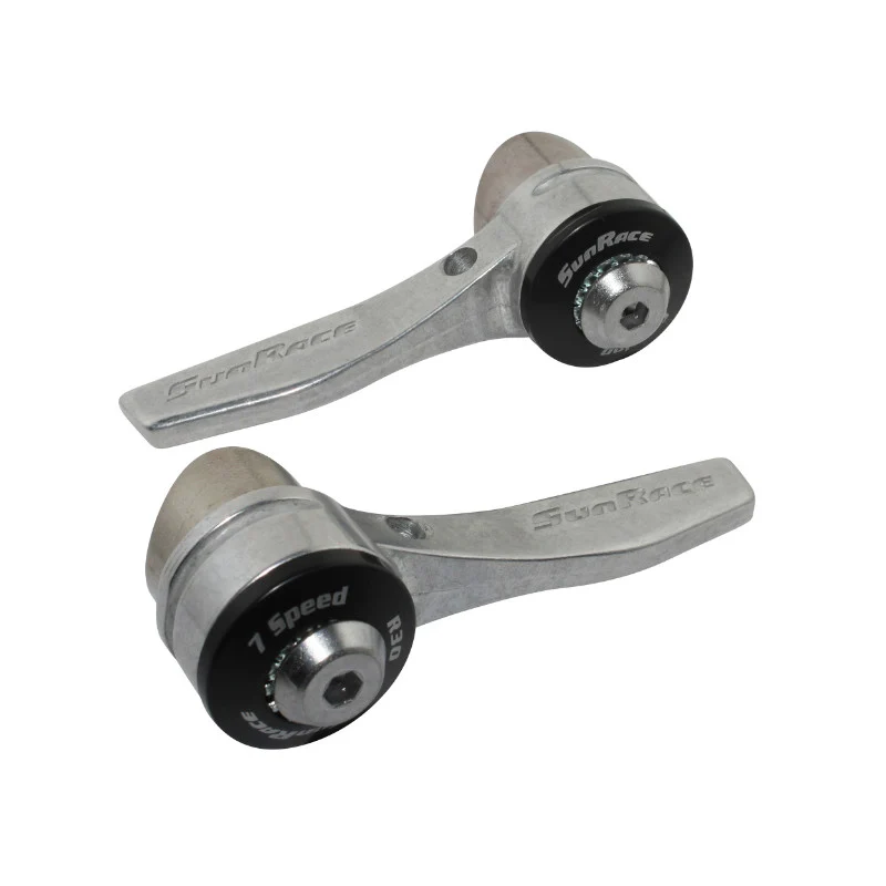 Manette Route Sunrace Pour Cadre Plot Braser 3X7V. (Paire)