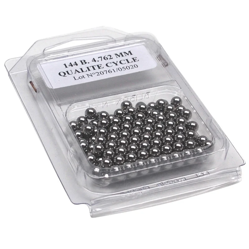 Bille Acier 4,762 mm (3-16'') (1 Grosse De 144 Billes)