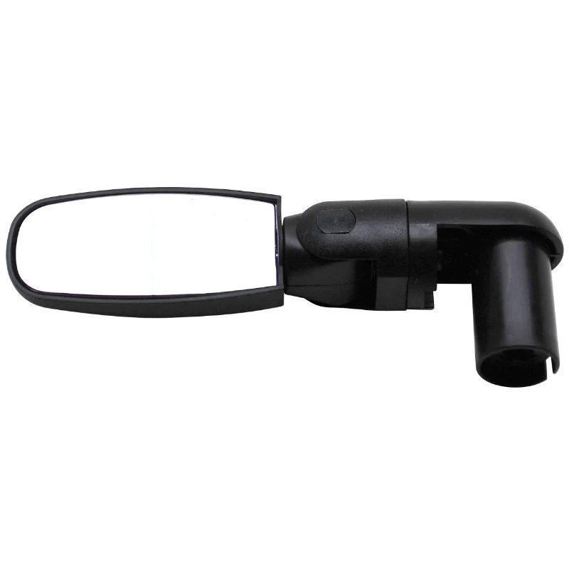 Rétroviseur Vélo Gauche Ou Droit Zefal Spin Rabattable Fixation Extremite Cintre (Utilisation Route) (Miroir 6X3 cm) 25X110X22 mm