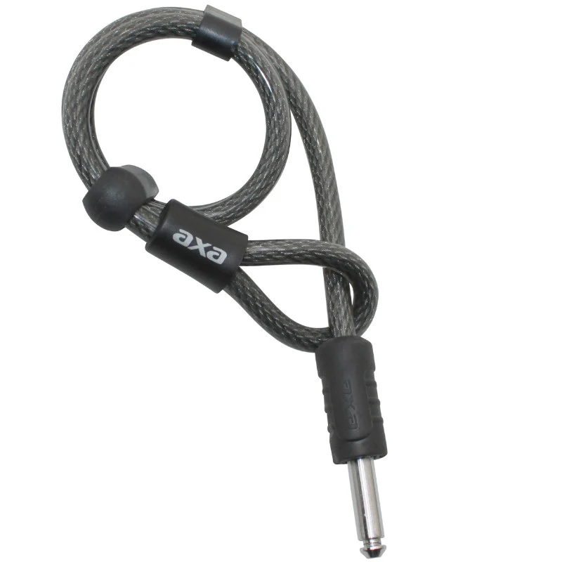 Antivol Vélo Câble A Boucle Axa Rls Pour Fer A Cheval Plug Câble Diam 10 mm L1.15M (Profondeur Plug 35 mm Diam 10 mm)