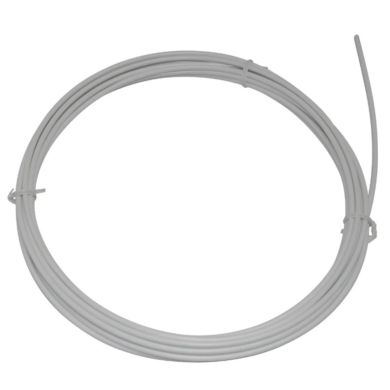 Gaine De Frein Action Blanc Avec Liner Teflon Slr 5 mm (Rouleau De 7,50M)