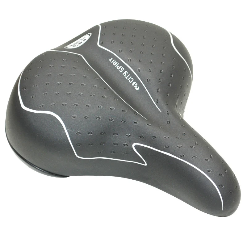 Selle Newton City Spirit Femme Gel Elastomere Relaxed Noir 245X208 mm