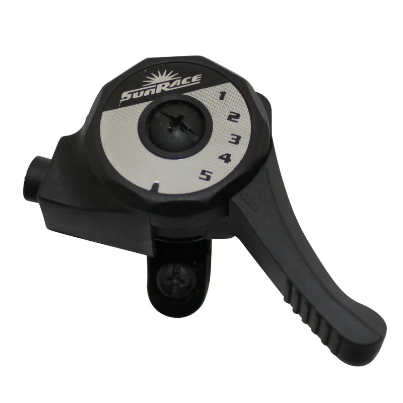 Manette VTT Sunrace Droite Shift A Collier Sur Cintre 5V.