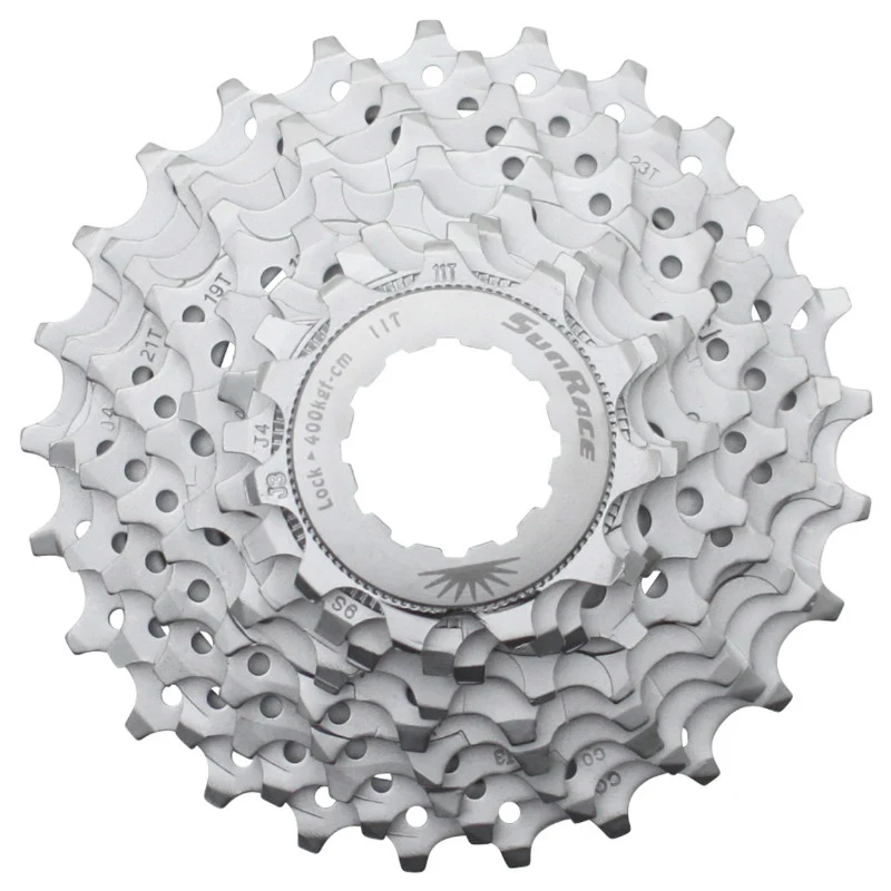 Cassette 9V. Sunrace R91 11-25 Route Pour Shimano Nickel (Livre En Boite) (11-12-13-15-17-19-21-23-25)