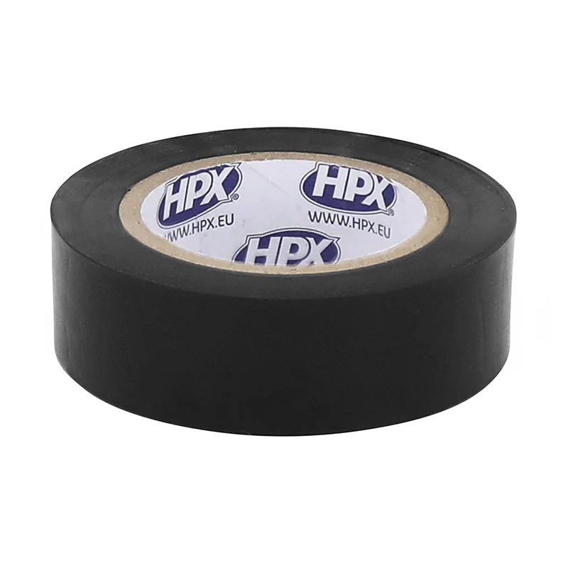 Ruban Adhesif Hpx Isolant 5200 Noir 19 mm X 10 M (Resistance De -50°C À +80°C, 5000V)