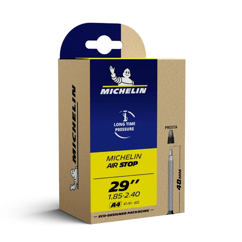 Chambre A Air Vélo 29 X 1.85-2.40 Michelin A4 Valve Presta 48 mm