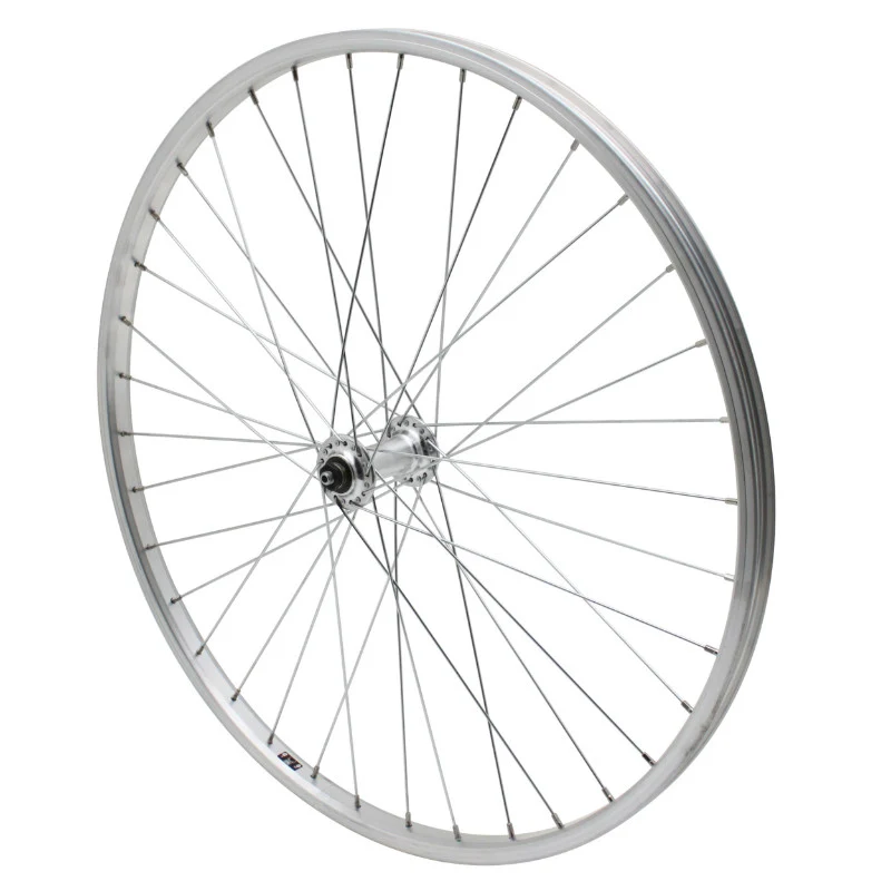 Roue VTT Patin Blocage 26" Alu Avant Moyeu Alu Jante 21C