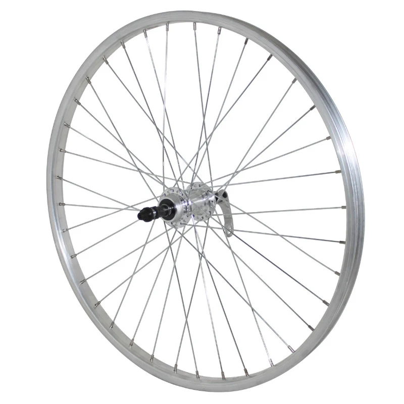 Roue VTT Patin Blocage 24" Alu Arrière Moyeu Alu Roue Libre 7-6V Jante 21C