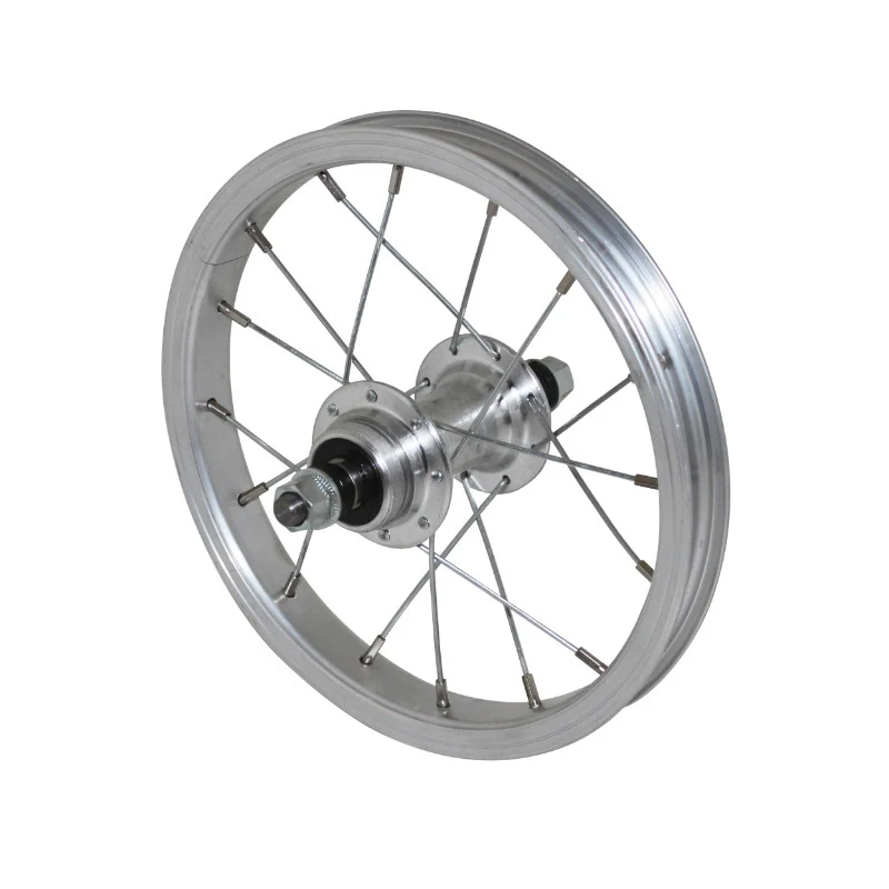Roue City Patin 12" Arrière Jante Et Moyeu Alu Axe Plein Roue Libre 1V