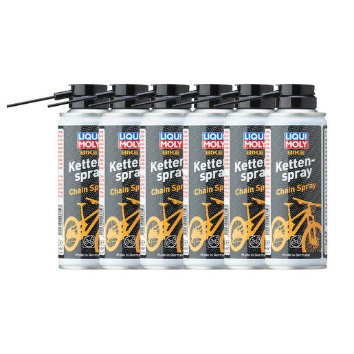 Spray d'entretien pour chaîne, 200 ml, 6 pulvérisateurs par carton