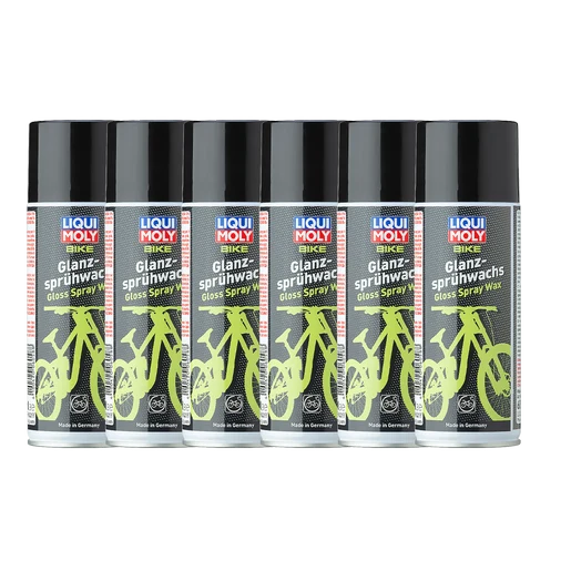 Cire lustrante pour vélo, 400 ml, 6 pulvérisateur par carton