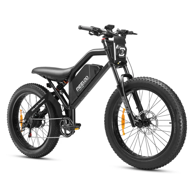 MEELOD XT600 26" Vélo électrique rétro tout-terrain Moteur 750W 48V 18Ah Batterie