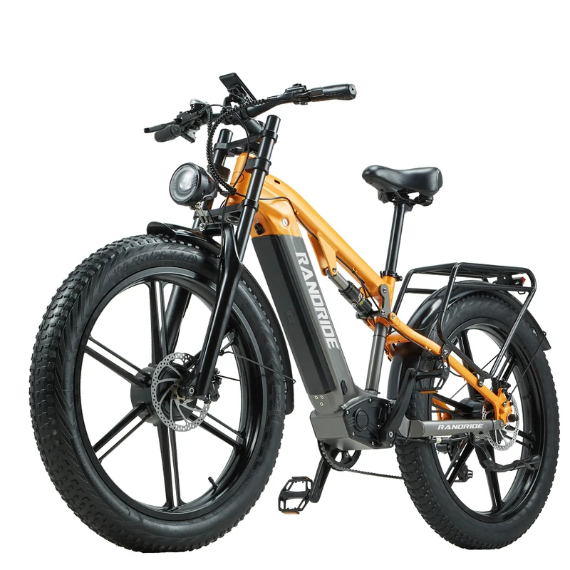 RANDRIDE YX80M-2 Vélo électrique de montagne 26" 1000W*2 Dual Motors 48V 20Ah Batterie