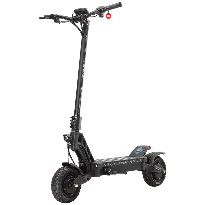 YUME Hawk 10" Trottinette électrique tout-terrain 1200W*2 Deux moteurs 60V 22.5Ah Batterie