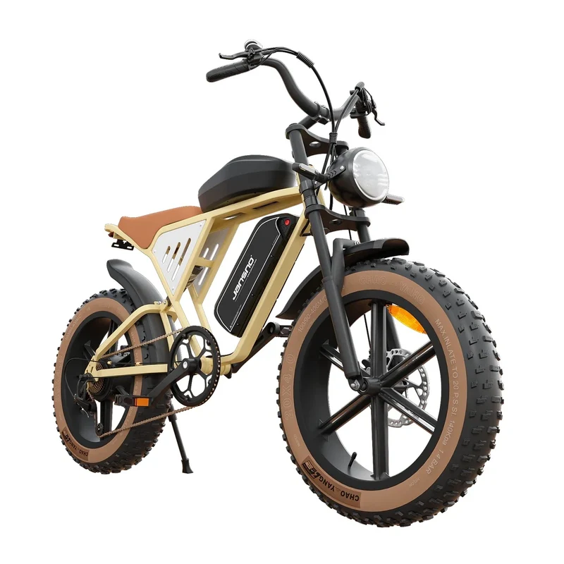 JANSNO X70 20" Vélo électrique Fat Tire 750W Motor 48V 14Ah+20Ah Dual Batterie