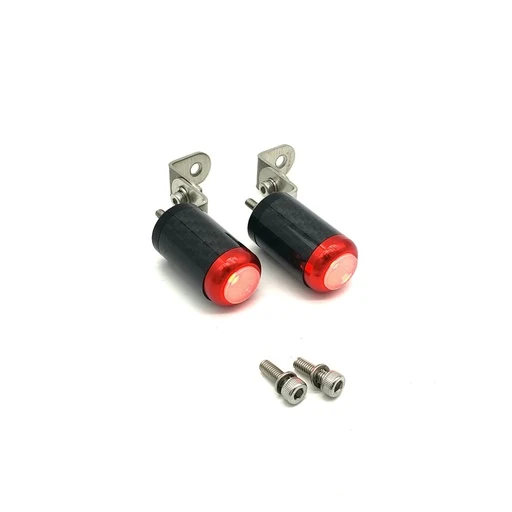 Carbon Revo Supports Feux Arrière À LED - 1 Paire - Universel