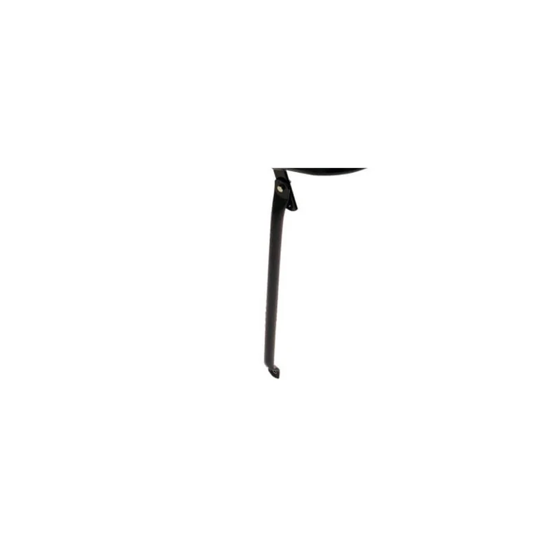 Pied porteur avant Steco sans crochet d'éclairage m noir