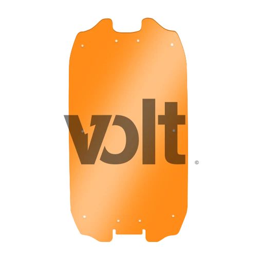 Carbon Revo Doublure DE Deck 3MM Orange Translucide - Dualtron Ultra