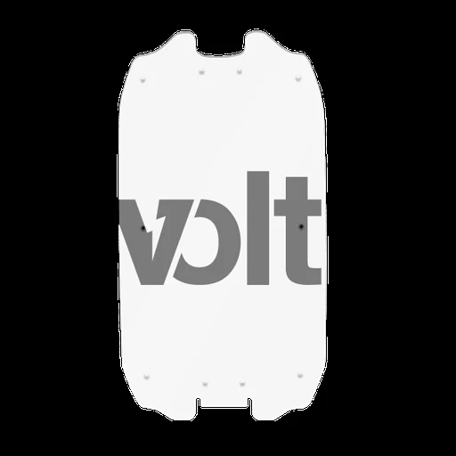 Carbon Revo Doublure DE Deck 3MM Blanc - Dualtron Ultra