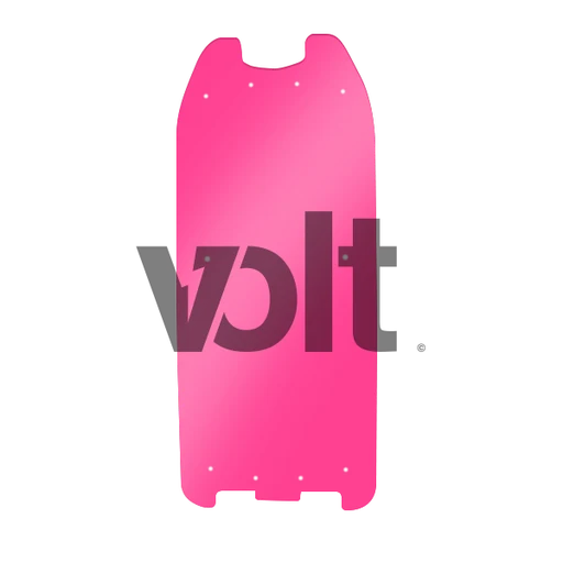 Carbon Revo Doublure DE Deck 3MM Rose Translucide - Dualtron 2