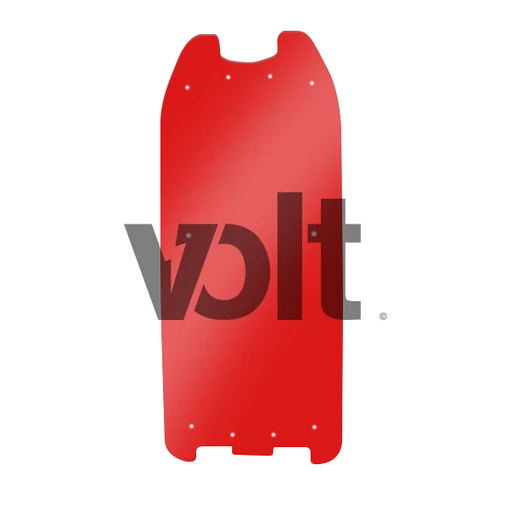 Carbon Revo Doublure DE Deck 3MM Rouge Translucide - Dualtron 2
