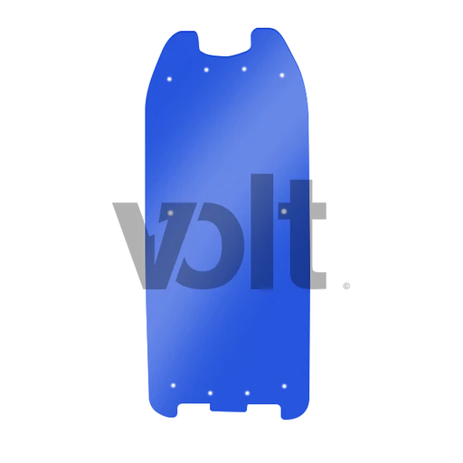 Carbon Revo Doublure DE Deck 3MM Bleu Translucide - Dualtron 2