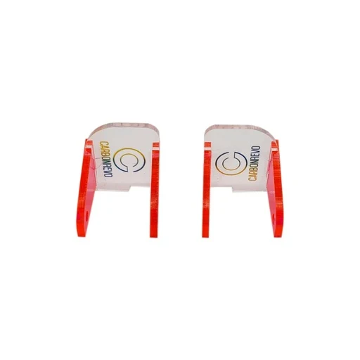 Carbonrevo Cache LED Avant Rose Translucide - Paire - Dualtron RAPTOR/1/2/ULTRA