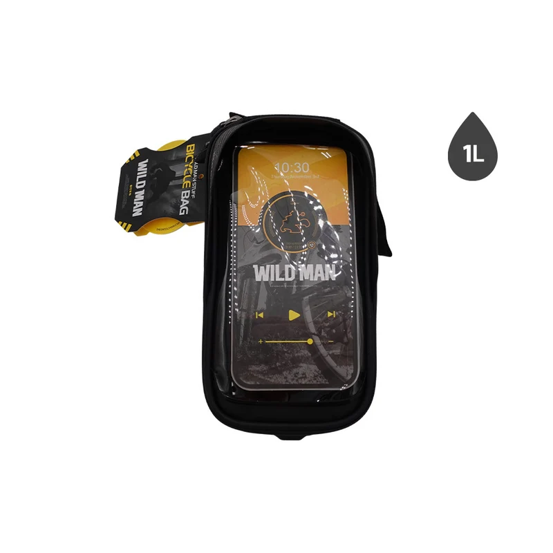 Sacoche 1L Wildman compartiment téléphone etanche