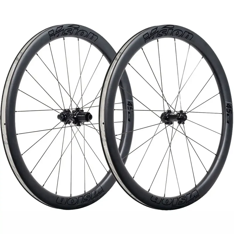 Paire de roues Vision SC-45 Disc Carbone (avec pneus)