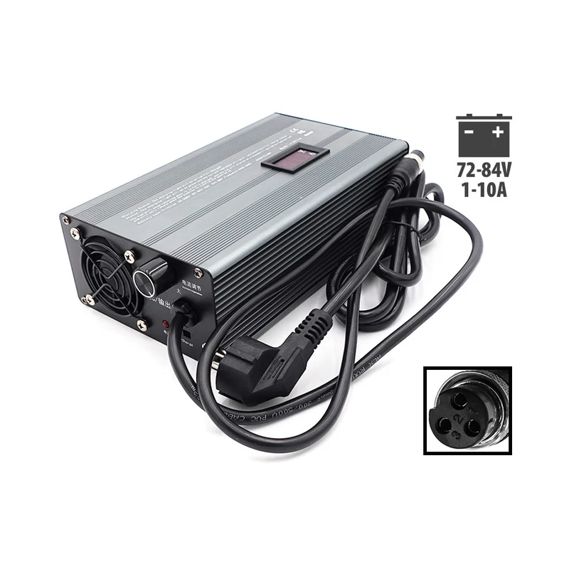 Chargeur rapide 72V - - 84V 1 - 10A GX16 - 3P